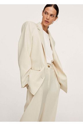 کت نباتی زنانه Blazer MANGO - کد 153135243