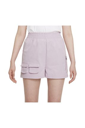 شلوارک و برمودا بنفش زنانه پارچه Nike - کد 153289986