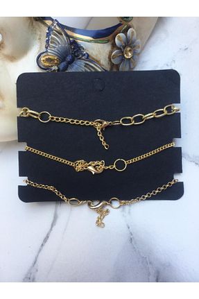 دستبند جواهر طلائی زنانه Accessories - کد 152953863