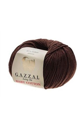 نخ بافندگی قهوه ای Gazzal - کد 39692401