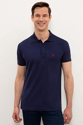 پولوشرت سرمه ای مردانه %100 پنبه U.S. Polo Assn. - کد 154322839