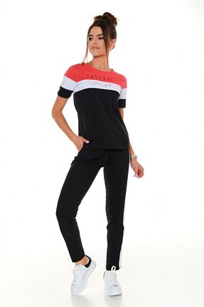 ست بالاتنه و پائین تنه مشکی زنانه بافتنی fasardi - کد 155065323