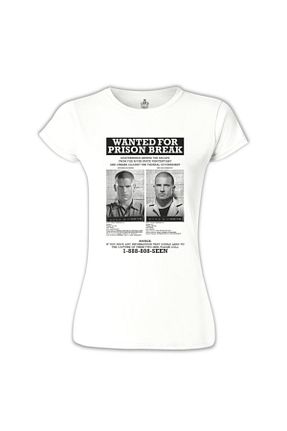 تیشرت سفید زنانه Fitted Lord T-Shirt - کد 1988236