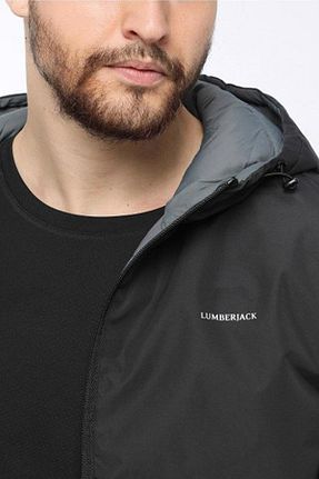 کاپشن مشکی مردانه رگولار Lumberjack - کد 155782131
