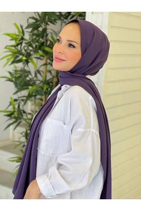 روسری بنفش 70 * 180 VALORSCARF - کد 154839670