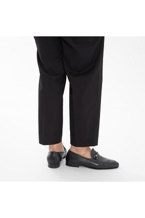 کفش کلاسیک مشکی مردانه چرم خالص Tamer Tanca - کد 94573083