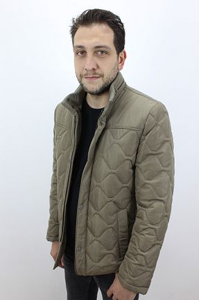 کاپشن بژ مردانه رگولار Pelikan Tekstil - کد 156278013