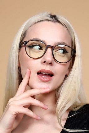 عینک محافظ نور آبی قهوه ای زنانه پلاستیک PETİTO - کد 143172167