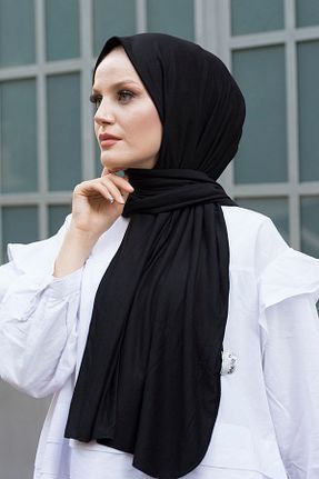 شال مشکی زنانه پلی استر Stella Eşarp - کد 157660383