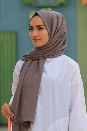 شال بژ زنانه پنبه ای Balse - کد 157701313
