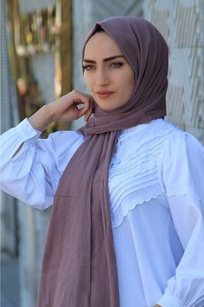 شال بنفش زنانه پنبه ای Balse - کد 157701176