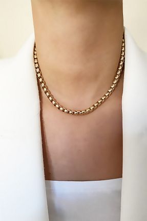 گردنبند جواهر طلائی زنانه Clare
