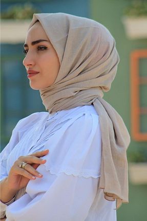 شال بژ زنانه ویسکون Balse - کد 158073370