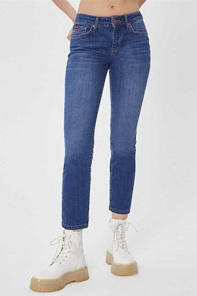 شلوار جین آبی زنانه رگولار Lee Cooper - کد 107907580