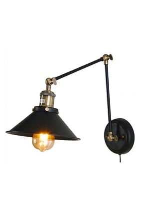 چراغ دیواری مشکی فلزی demet habek mylights - کد 159096577