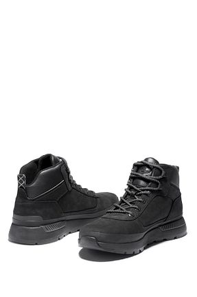 بوت / نیم بوت مشکی مردانه پاشنه تخت Timberland - کد 159164242