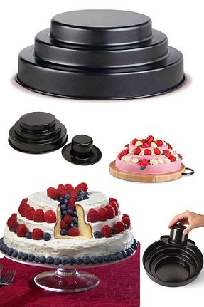 قالب کیک و فر مشکی تفلون Pasta1001 - کد 158429524