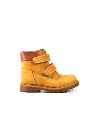 بوت / نیم بوت زرد بچه گانه چرم خالص Toddler - کد 158494571