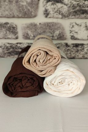 شال قهوه ای زنانه Larissa Scarf - کد 158518724