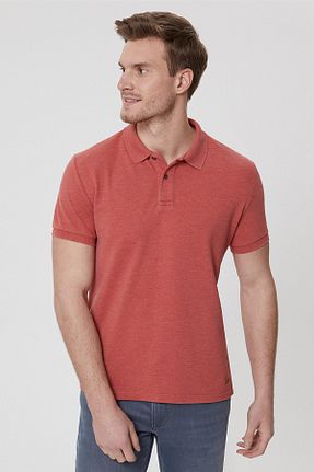 پولوشرت قرمز مردانه پنبه پلی استر Lee Cooper - کد 91145605