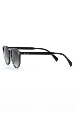 عینک آفتابی طوسی زنانه 47 UV400 استخوان سایه روشن گرد کد 158390817