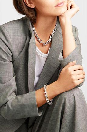 گردنبند جواهر زنانه Lal - کد 158433306