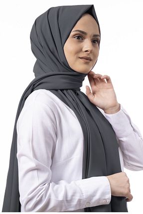 شال طوسی زنانه Medine İpeği trendbona - کد 158606089