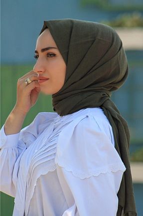 شال خاکی زنانه ویسکون Balse - کد 158252216