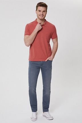 پولوشرت قرمز مردانه پنبه پلی استر Lee Cooper - کد 91145605