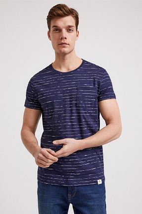 تیشرت سرمه ای مردانه رگولار Lee Cooper - کد 40633804