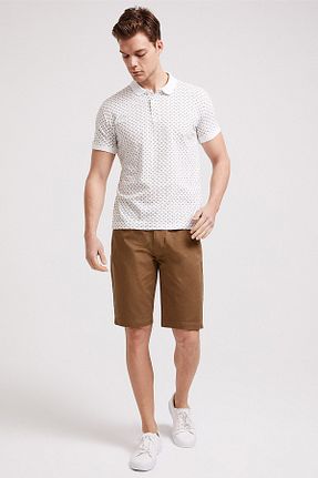 شوارک اسپرت بژ مردانه بلند Lee Cooper - کد 40633878
