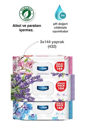 دستمال مرطوب Deep Fresh - کد 160161871