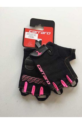 دستکش دوچرخه سواری صورتی Carraro - کد 786369781