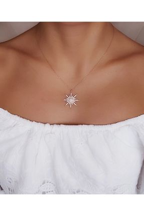گردنبند نقره صورتی زنانه 925 عیار Lucille Silver - کد 160299822