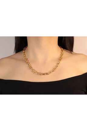 گردنبند جواهر زرد زنانه VİTA GİYİM - کد 160792494
