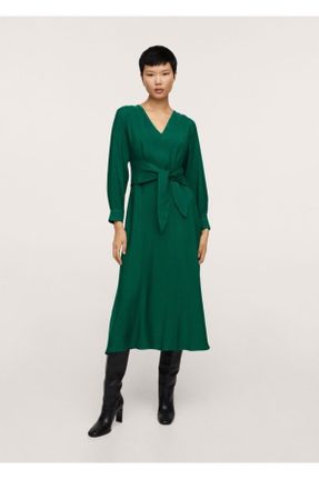 لباس سبز زنانه بافتنی رگولار کد 151310065