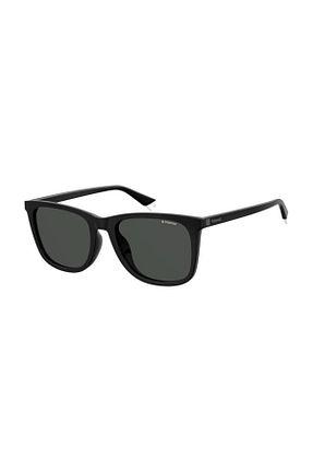 عینک آفتابی مشکی زنانه مستطیل Polaroid - کد 33514715