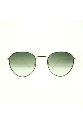 عینک آفتابی طلائی زنانه 50 Bruno Mazzini - کد 38432224