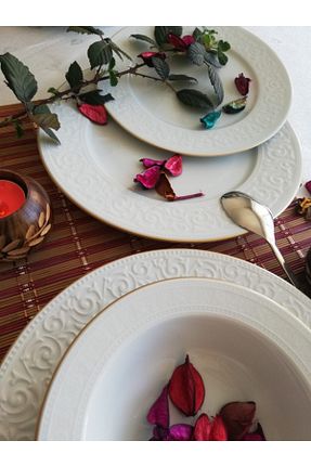 سرویس غذاخوری سفید 12 نفره Kütahya Porselen - کد 42535890