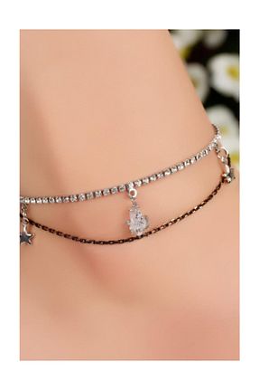 خلخال جواهر زنانه فلزی Genel Markalar - کد 865777453