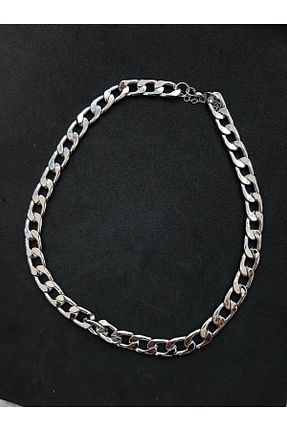 گردنبند جواهر طوسی مردانه استیل ضد زنگ Ebijuteri - کد 38844005