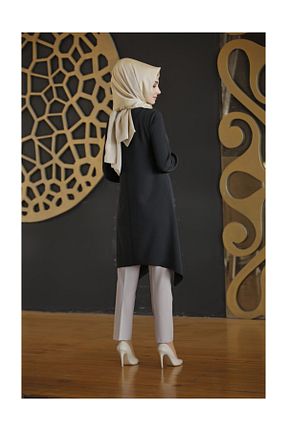 تونیک حجاب مشکی زنانه پلی اورتان nurkombin - کد 36696760