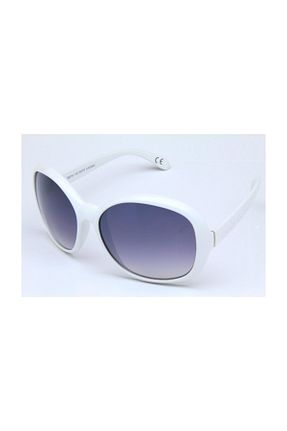 عینک آفتابی سفید زنانه UV400 Di Caprio - کد 2388235