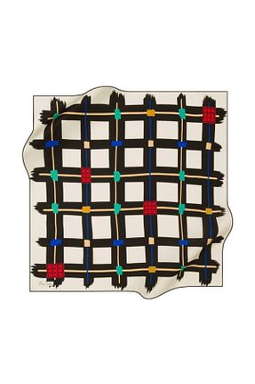 روسری زرشکی İpek Tivil Pierre Cardin - کد 39320493