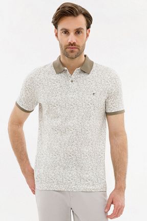 تیشرت طوسی مردانه اسلیم فیت Pierre Cardin - کد 37209569