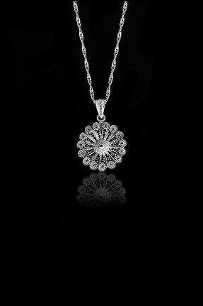 گردنبند نقره زنانه 925 عیار Doğan Silver - کد 55968700