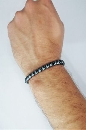 دستبند جواهر قهوه ای زنانه سنگ طبیعی badeaccessories - کد 56010694