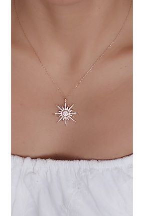 گردنبند نقره صورتی زنانه 925 عیار Lucille Silver - کد 160299822
