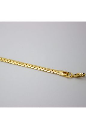 دستبند جواهر طلائی زنانه روکش طلا کد 57100835