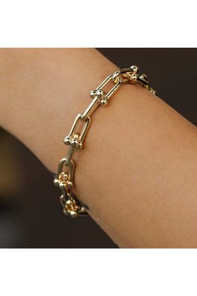 دستبند جواهر طلائی زنانه زیرکن Arzu Butik - کد 161696190